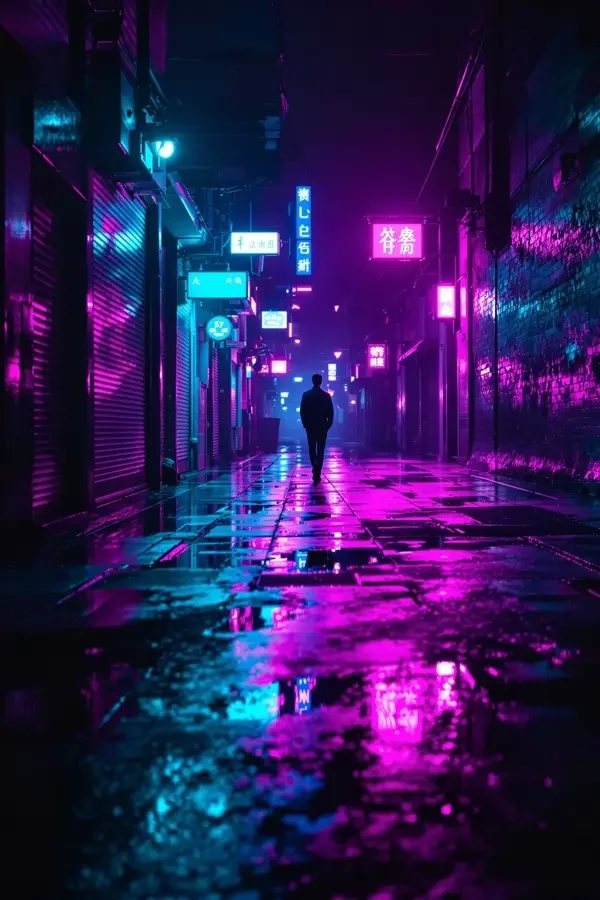 城市霓虹 - 青柠视频电影海报